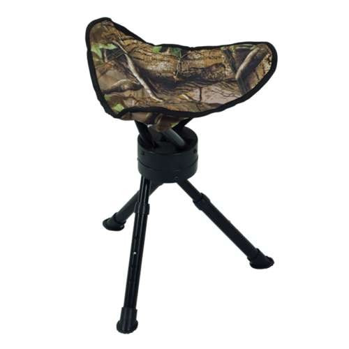 Ameristep Deer Blind Hunting Tripod 360 Degree Swivel Stool Seat (Open ...