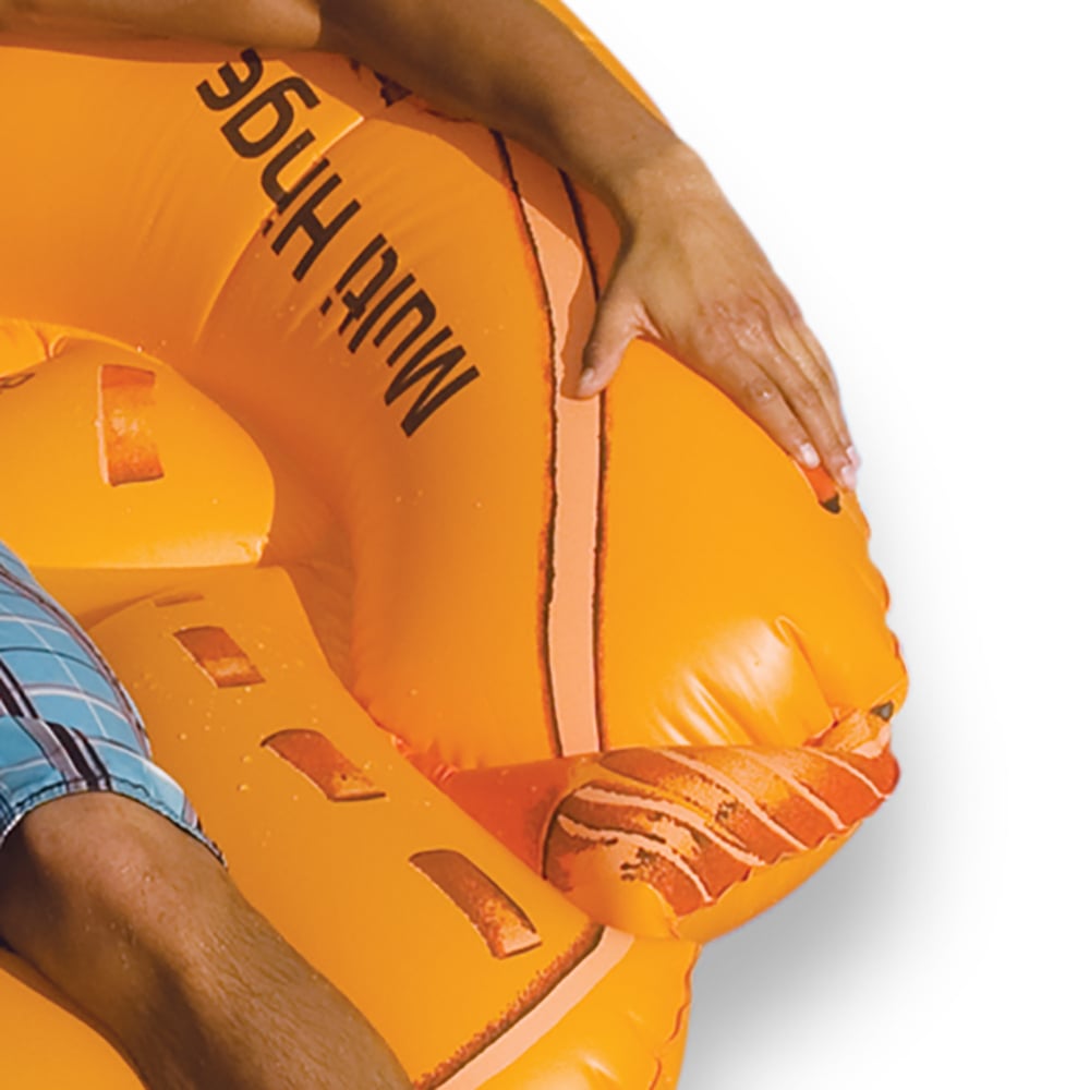 Swimline Giant Inflatable 62 Inch Baseball Glove Swimming Pool Float ...