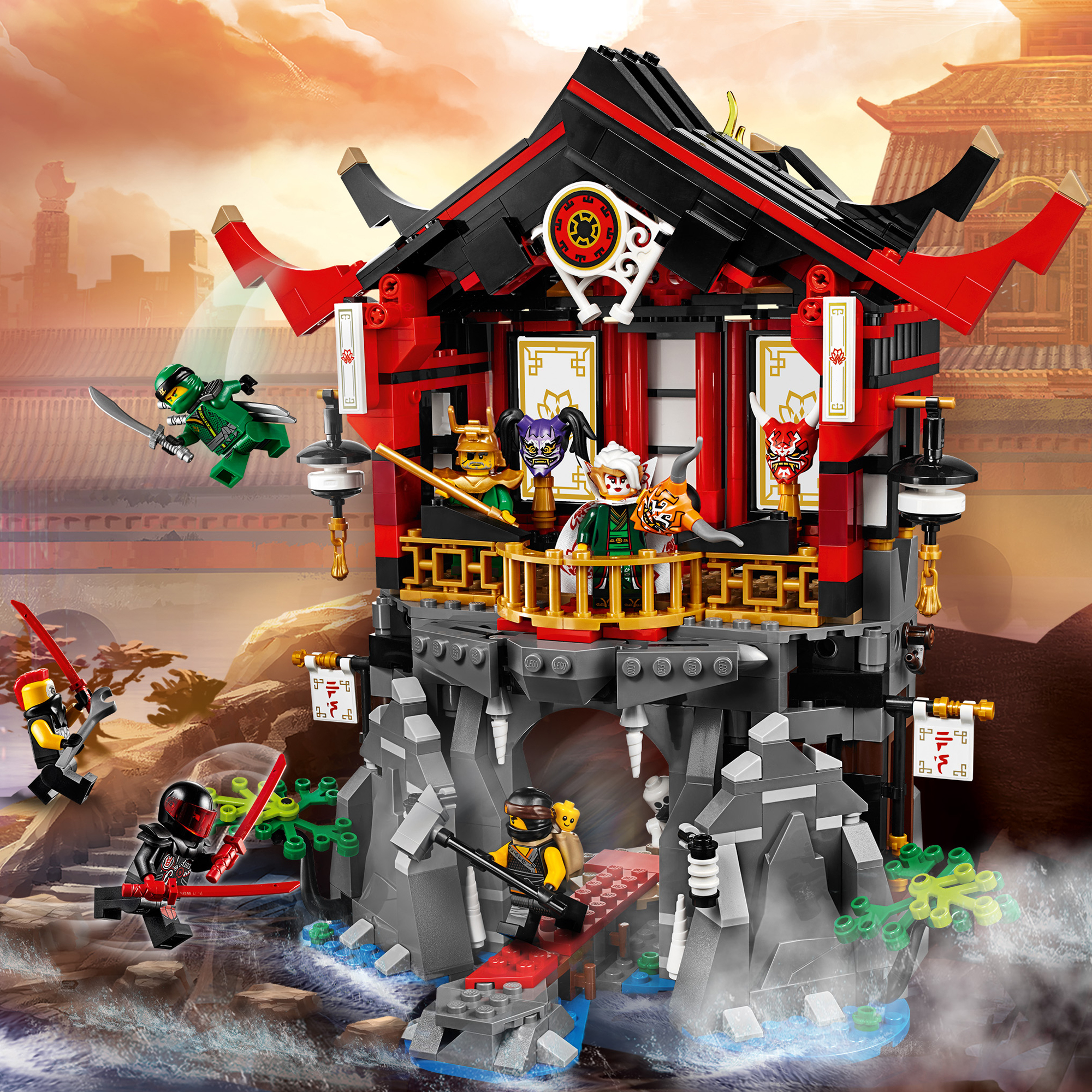 lego ninjago temple of resurrection set