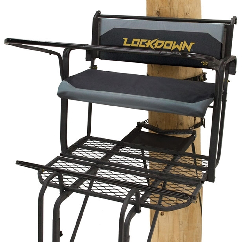 Rivers Edge RE650 Lockdown 21 Foot 2 Man Lock On Deer Hunting Tree