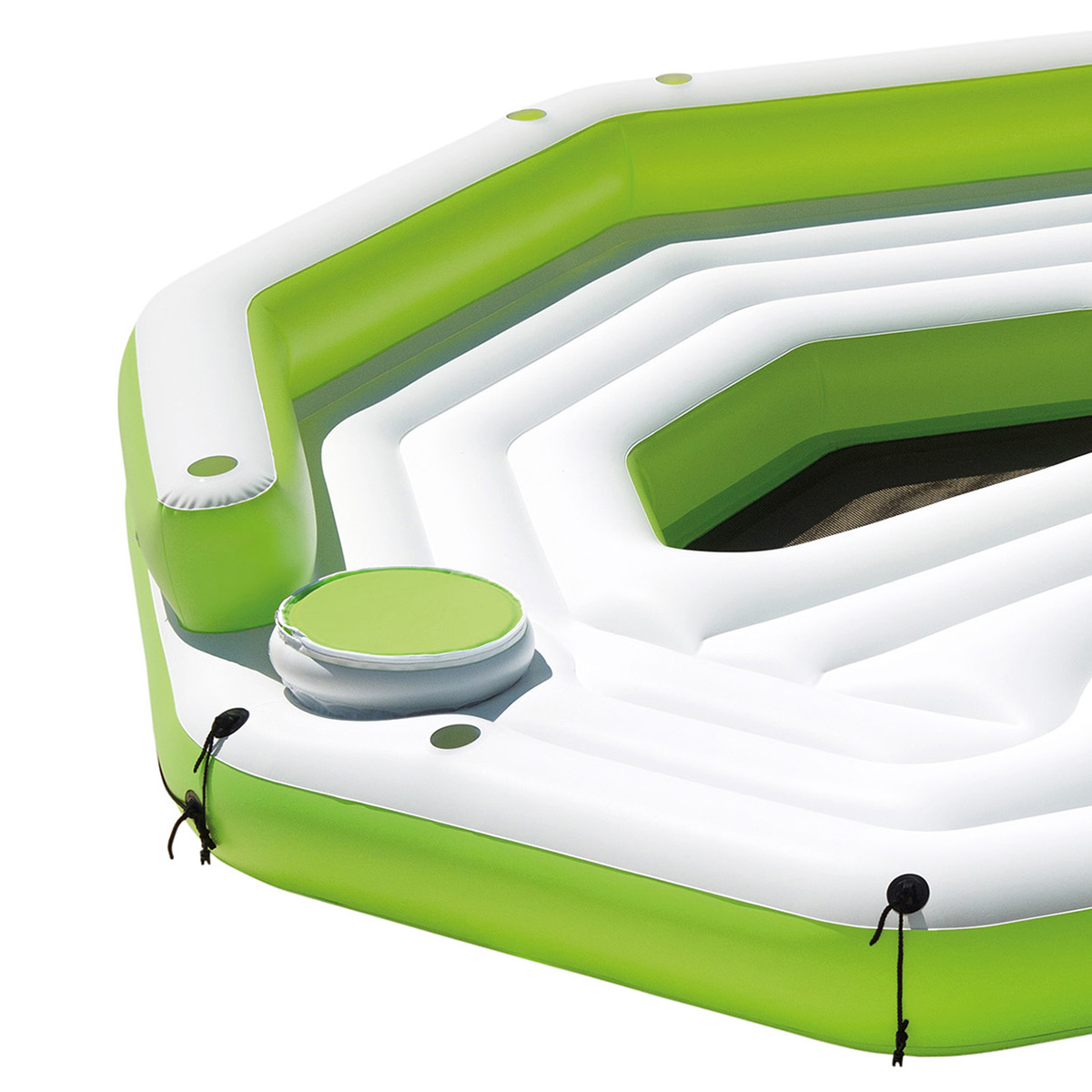 intex island with slide