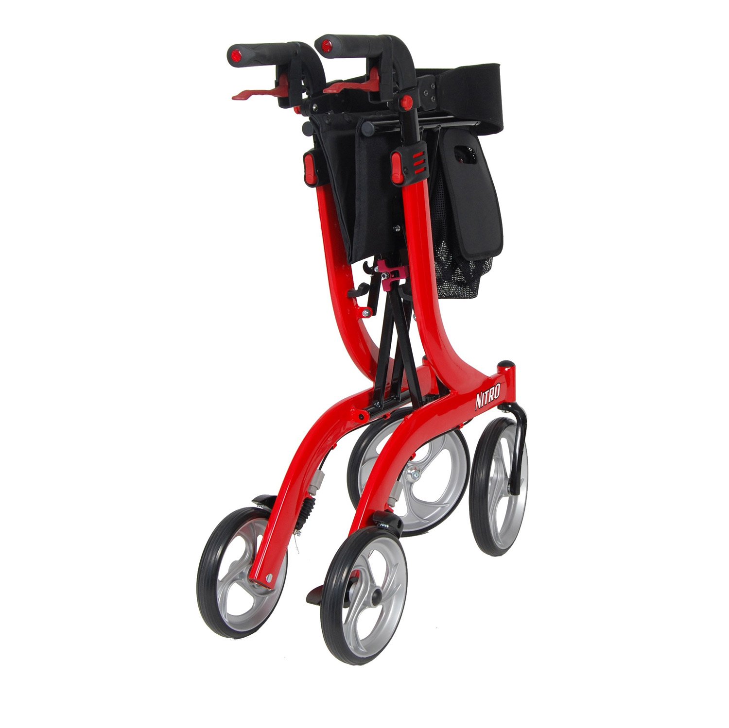 Drive Medical RTL 10266 Nitro Adjustable Height Euro Style Rollator