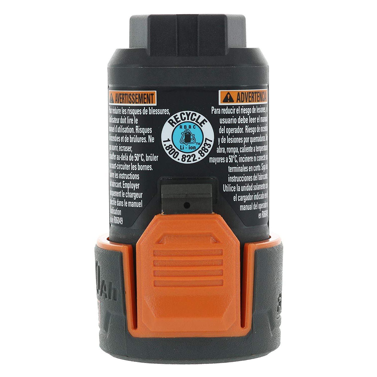 Ridgid OEM Compact Hyper Lithium Ion 12 Volt Battery (Certified ...