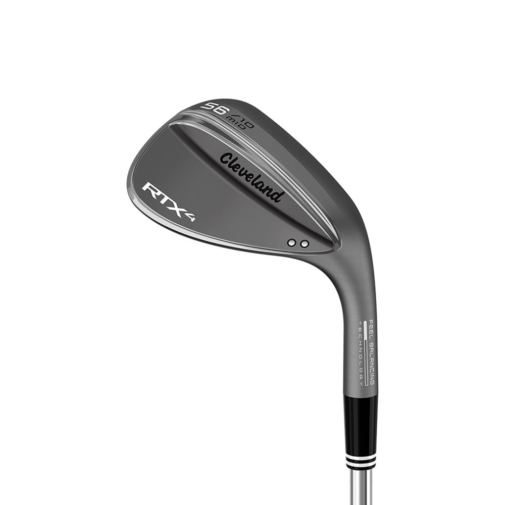 Cleveland Golf RTX 4 60 Degree Full Bounce Black Satin Sand Wedge ...