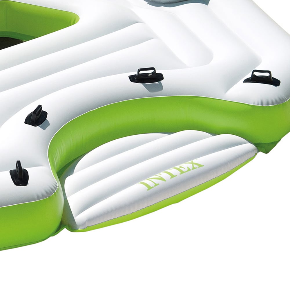 intex key largo inflatable island raft