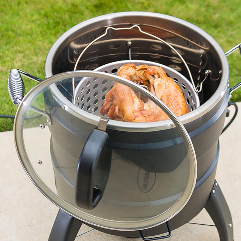 Masterbuilt Outdoor Butterball Oil Free Electric 18 Lb Turkey Roaster