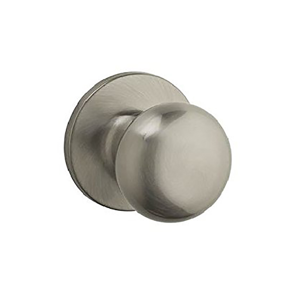 Satin Nickel Kwikset Athens Safelock Dummy Decorative Single