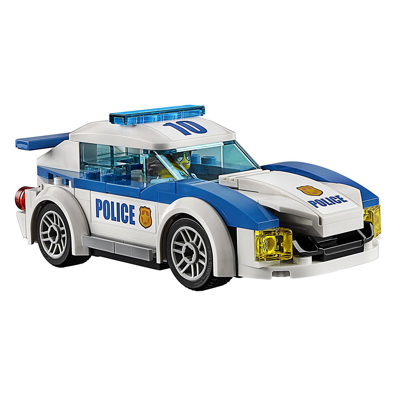 LEGO City Police Station Car Helicopter Motorbike Building Kit Toy Play ...