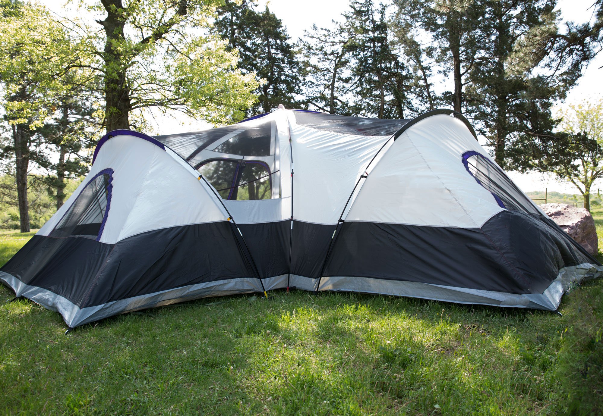 Tahoe Gear Manitoba 14-Person Family Outdoor Camping Tent ...