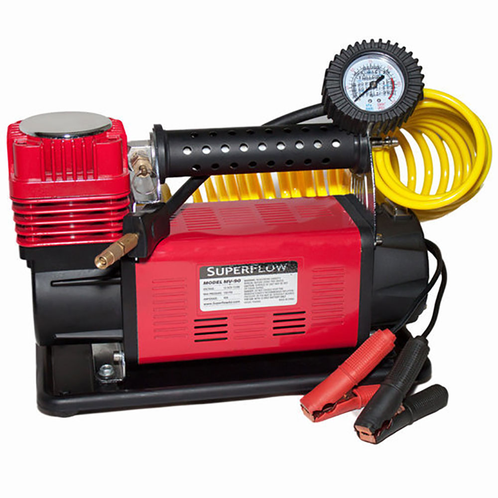 SuperFlow MV90 Portable 45 Amp 12V Battery Powered Air Compressor w