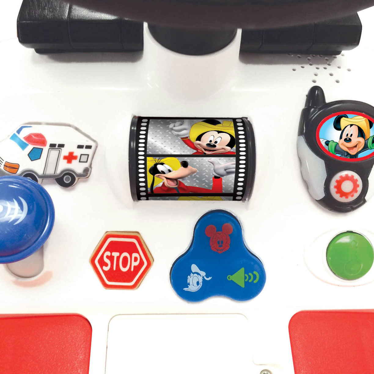 Kiddieland Disney Mickey Mouse Fire Truck Activity Interactive Ride On