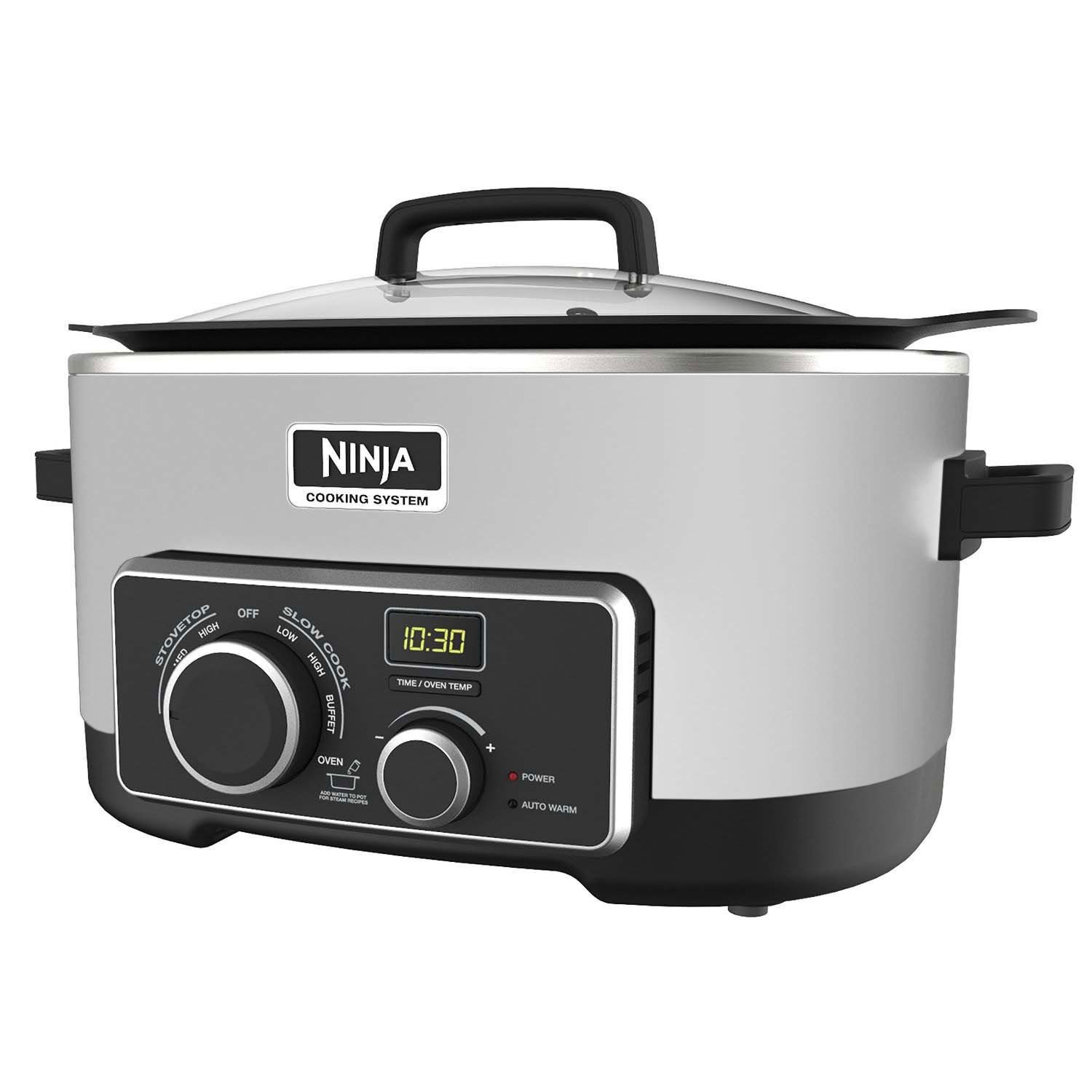 Ninja Multi Cooker 4-in-1 6-Quart Digital Cooking System (Certified ...