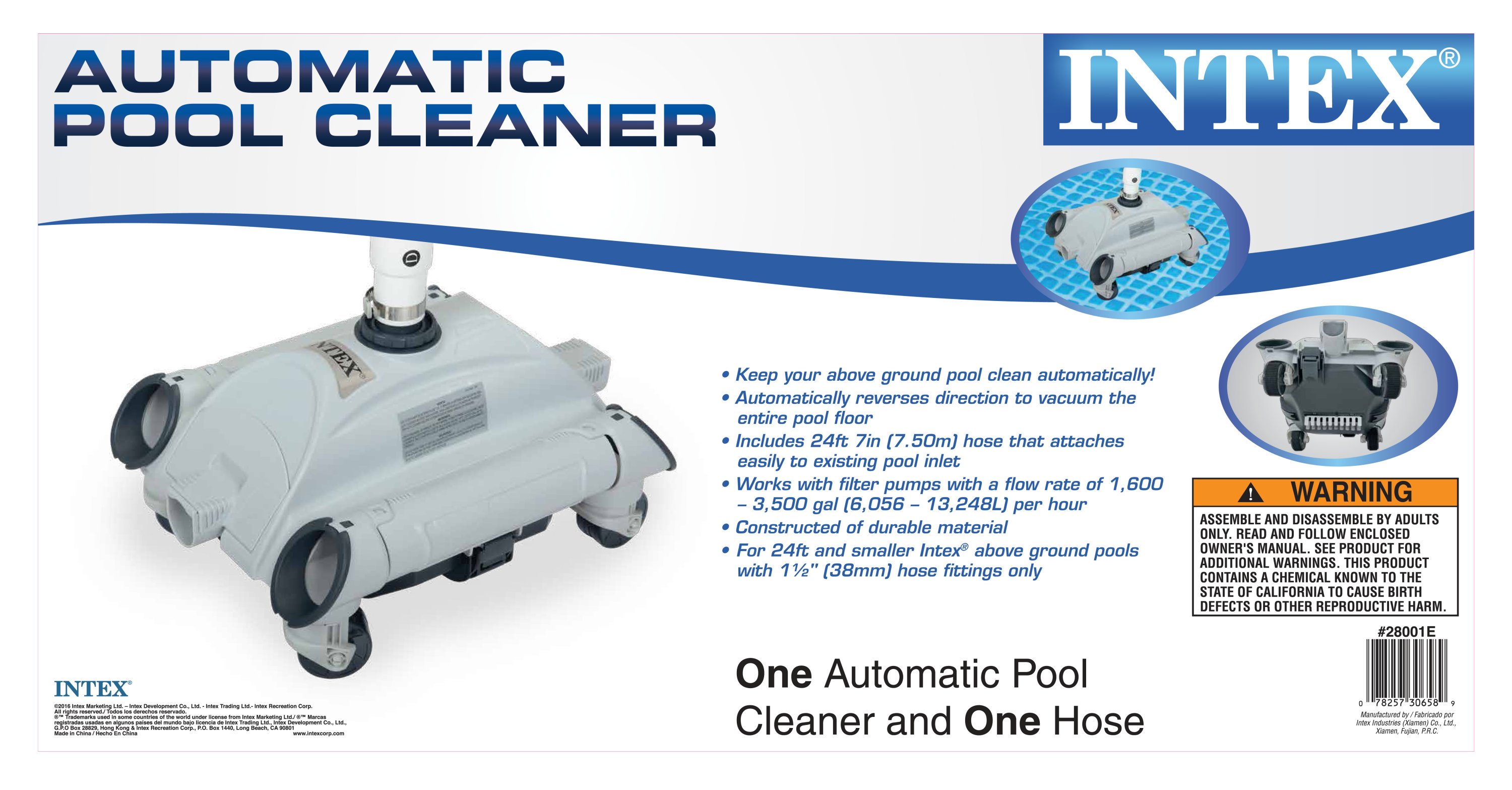 intex deluxe pool vacuum