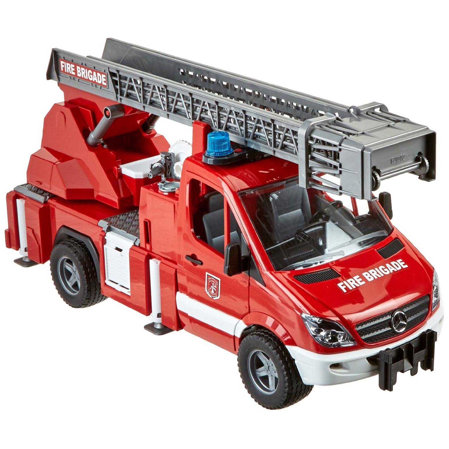 bruder fire truck with water pump instructions