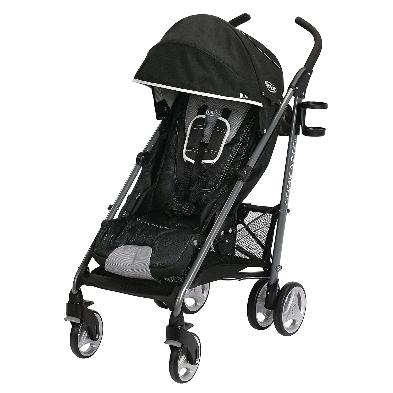 easy stroller fold