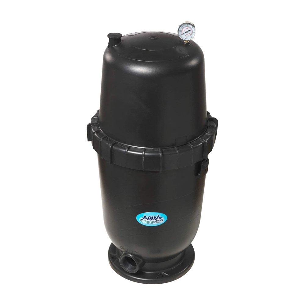 AquaPro APEX Series 150SF Cartridge Tall Swimming Above Ground Pool Spa ...